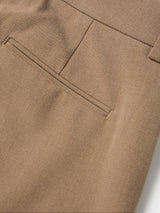 Calças chino clássicas vincadas