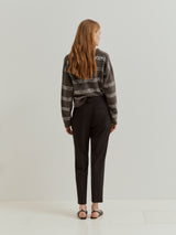 Calças chino clássicas vincadas