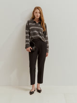 Calças chino clássicas vincadas