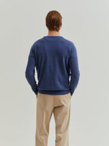 Camisola de lã decote redondo