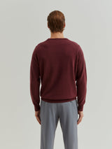 Camisola de lã decote redondo