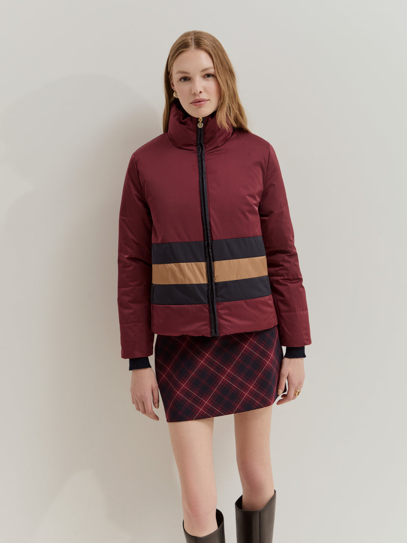 Blusão Acolchoado Reversível