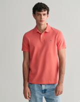 Polo em algodão piqué Shield regular fit
