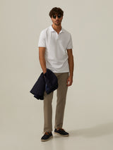 Polo piqué regular fit de algodão