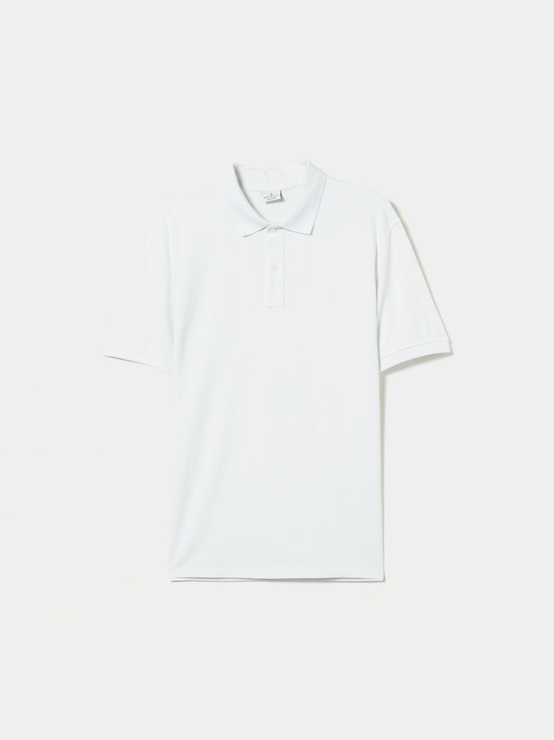 Polo piqué regular fit de algodão
