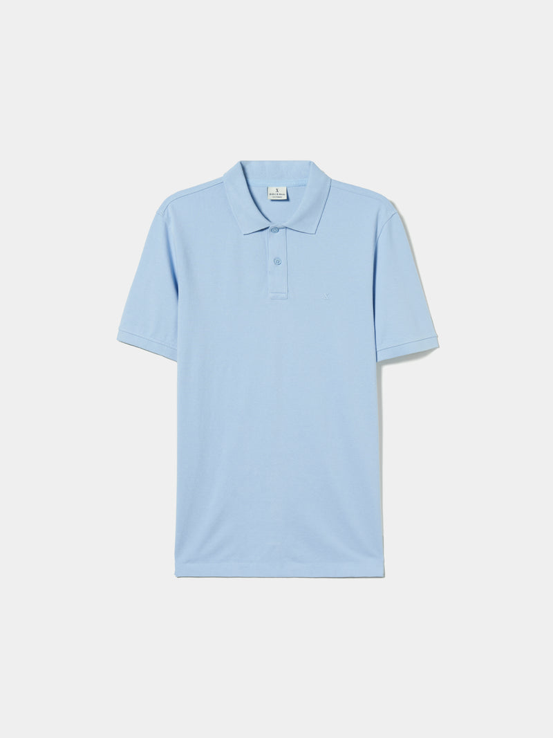 Polo piqué regular fit de algodão