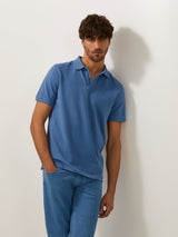 Polo piqué regular fit de algodão