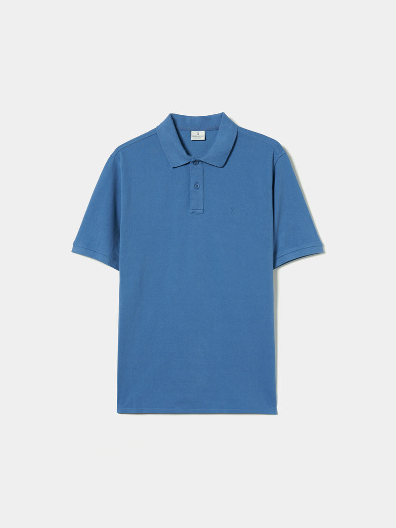 Polo piqué regular fit de algodão