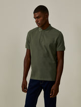Polo piqué regular fit de algodão