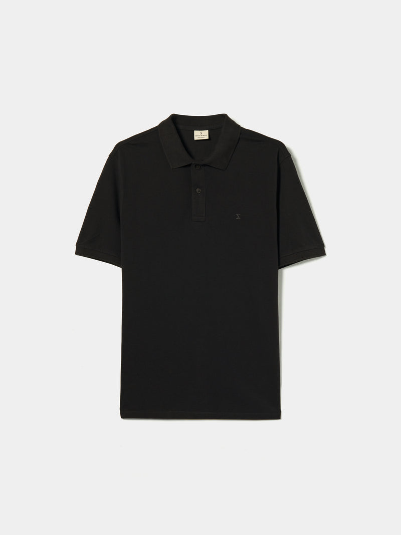 Polo piqué regular fit de algodão