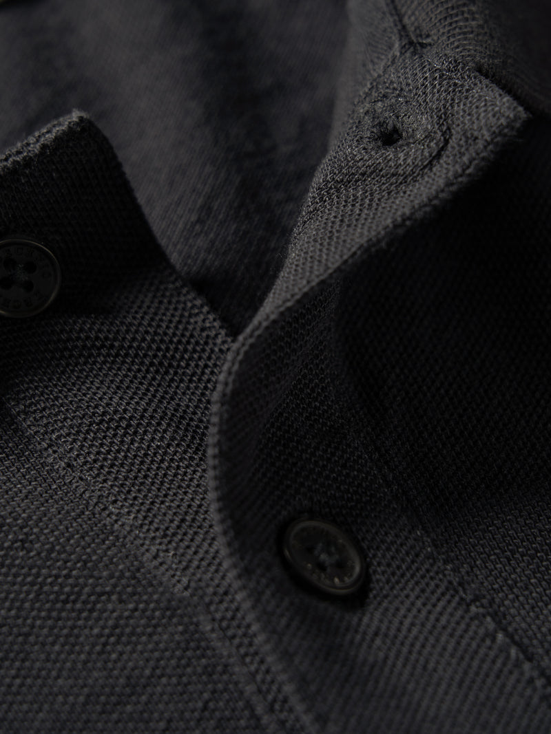 Polo piqué regular fit de algodão