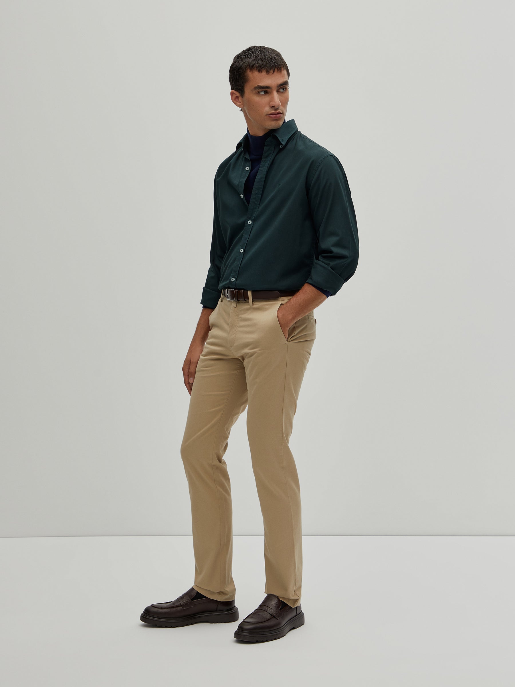 Calças chino slim fit