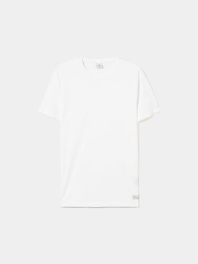 T-shirt básica de algodão