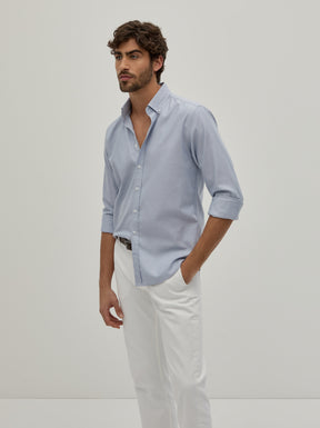 Camisa oxford slim fit