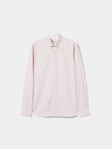 Camisa oxford regular fit às riscas