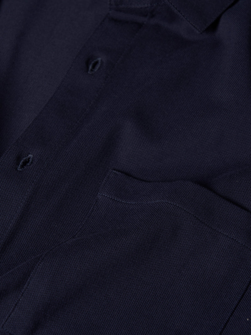 Camisa manga curta em malha piqué