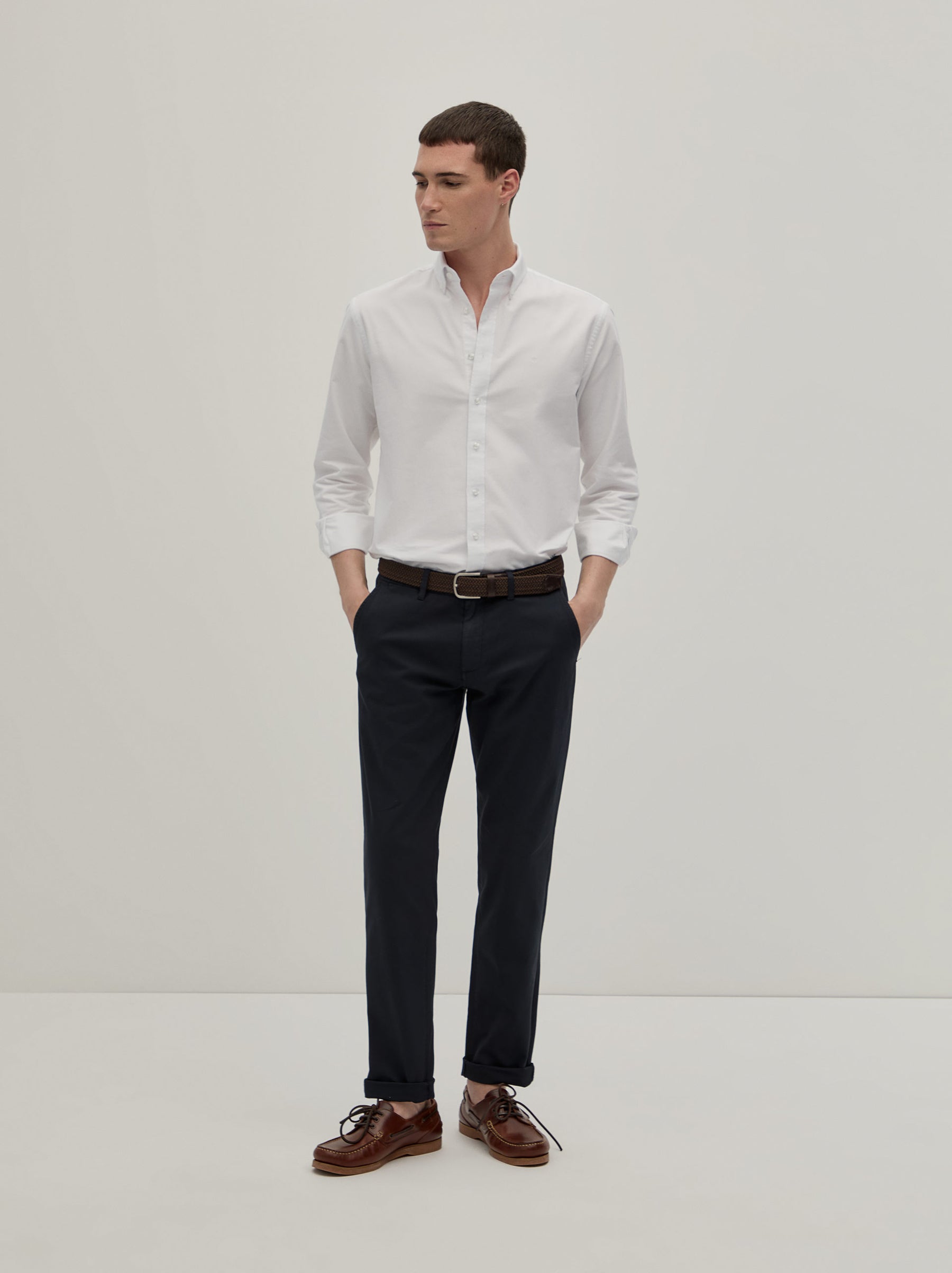 Calças chino slim fit