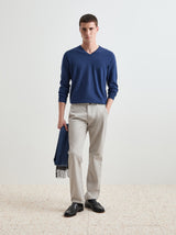 Pullover algodão e caxemira