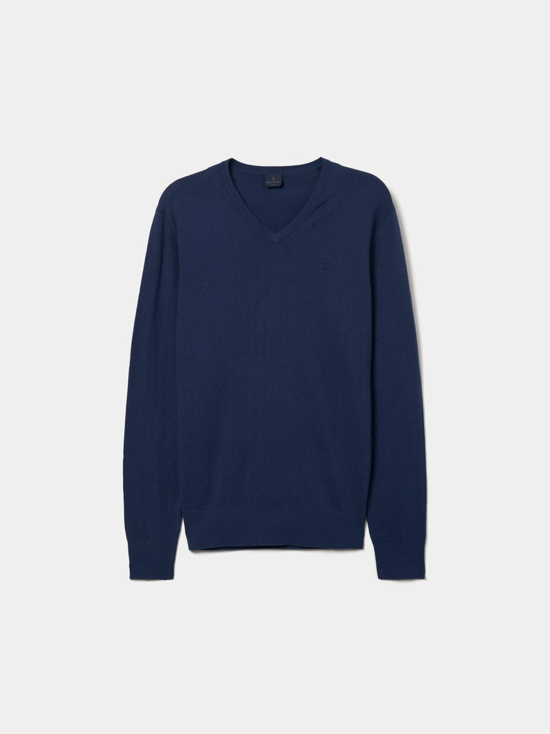 Pullover algodão e caxemira