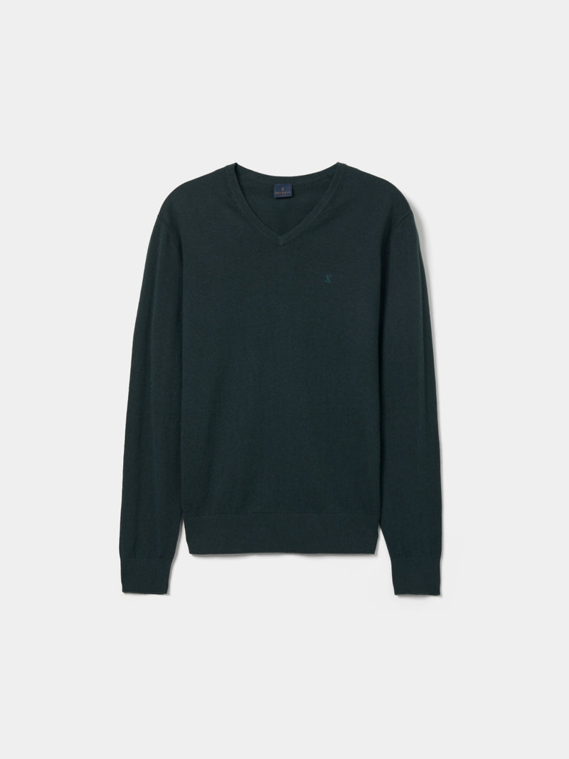 Pullover algodão e caxemira