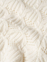 Casaco Tricotado com Botões Dourados