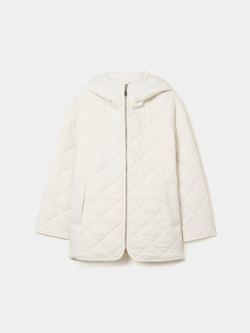 Blusão acolchoado com capuz
