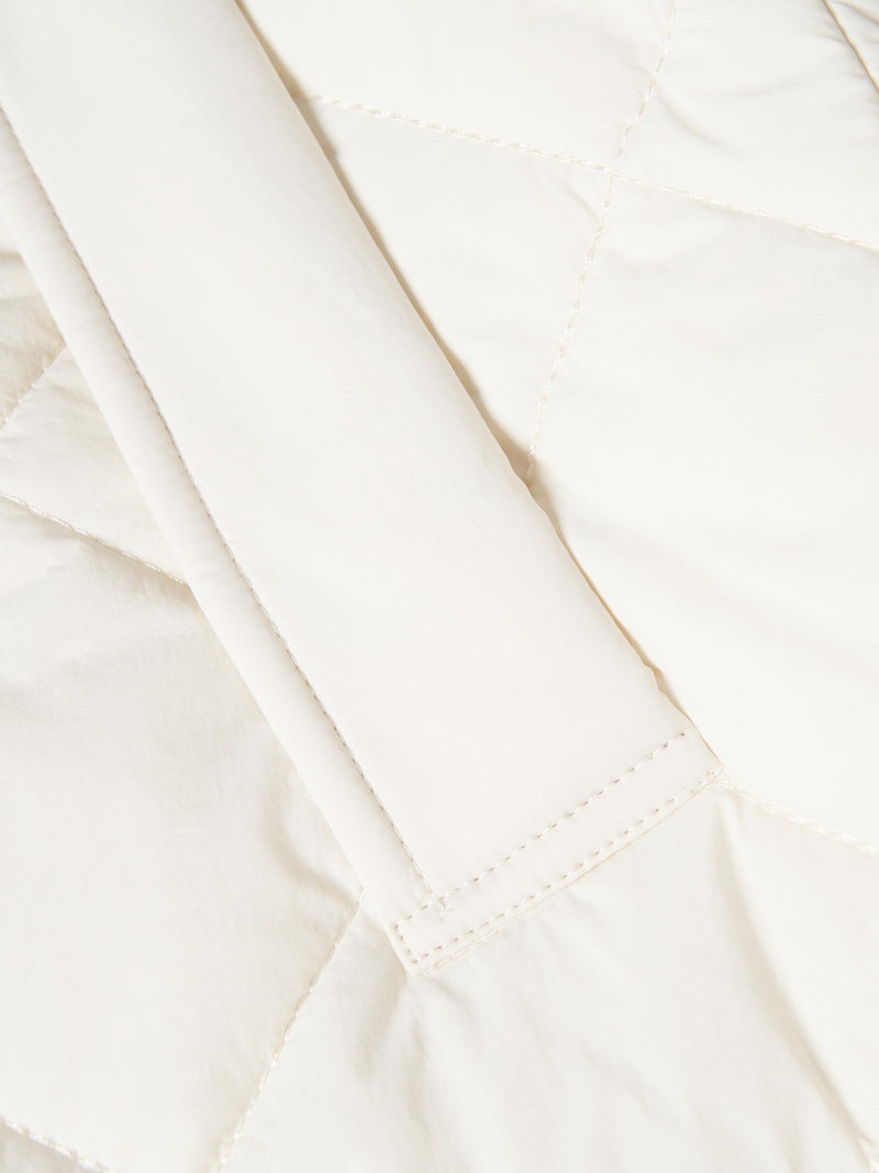 Blusão acolchoado com capuz