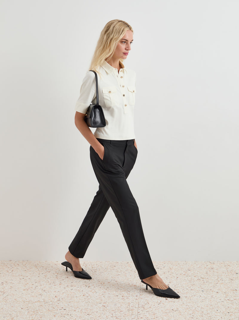 Calças clássicas regular fit