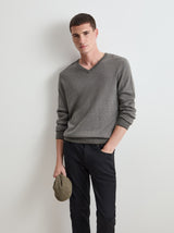 Pullover algodão e lã