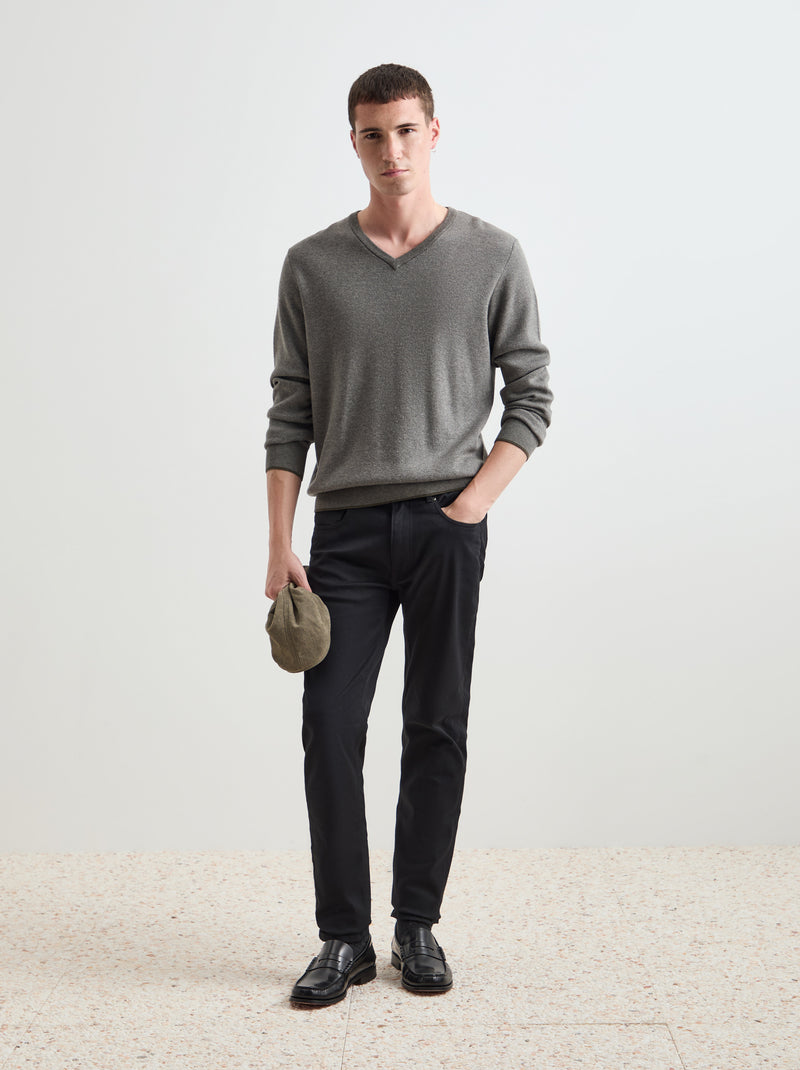 Pullover algodão e lã