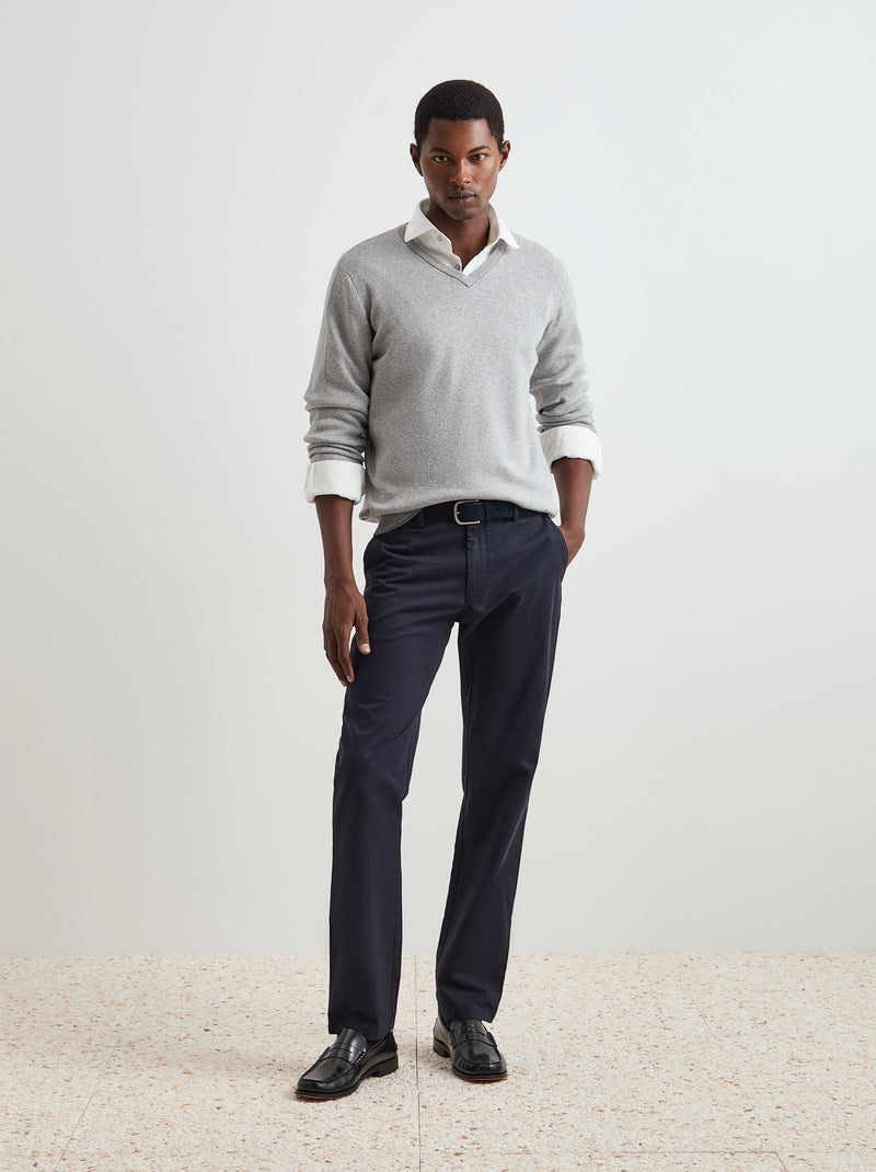 Pullover algodão e lã