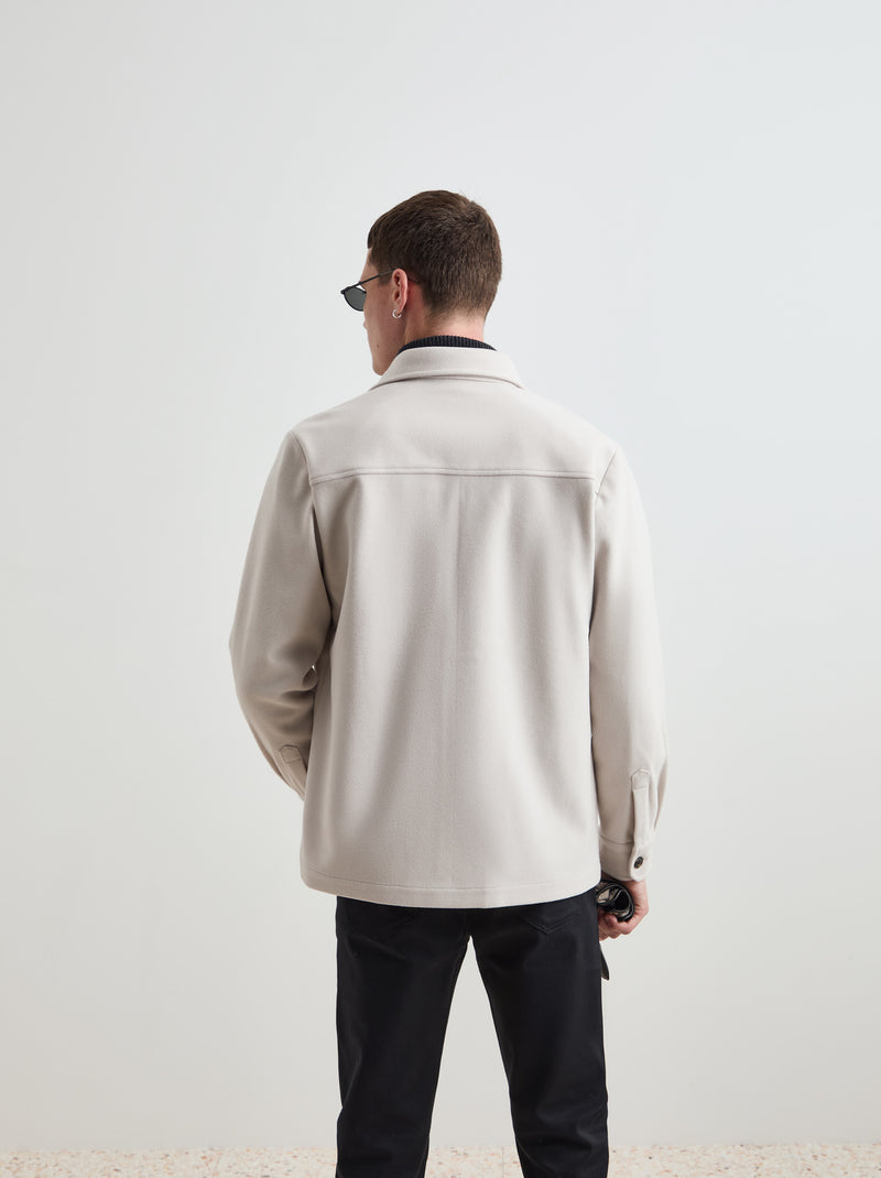 Sobrecamisa de flanela