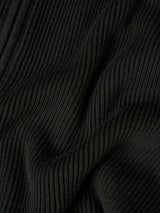 Casaco de malha tricotada com algodão