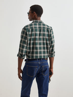 Camisa Regular Fit aos Quadrados