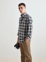 Camisa Regular Fit aos Quadrados