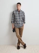 Camisa Regular Fit aos Quadrados