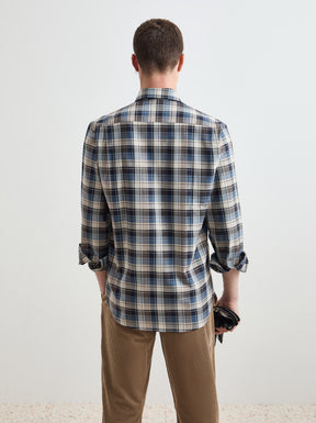Camisa Regular Fit aos Quadrados