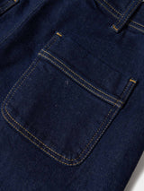 Calças denim wide leg