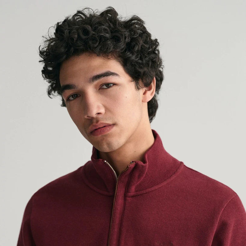 SWEATSHIRT COM MEIO FECHO