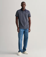 Polo em piqué Oxford em 4 cores