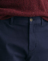 Calças chino em sarja slim fit