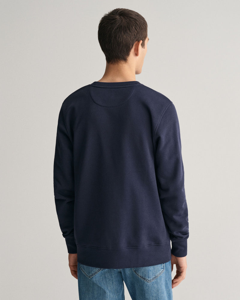 Sweatshirt com decote redondo Shield
