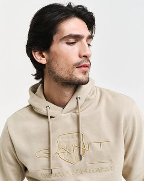 Sweatshirt com capuz Tonal Archive Shield