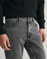 Calças de ganga Black Wash slim fit