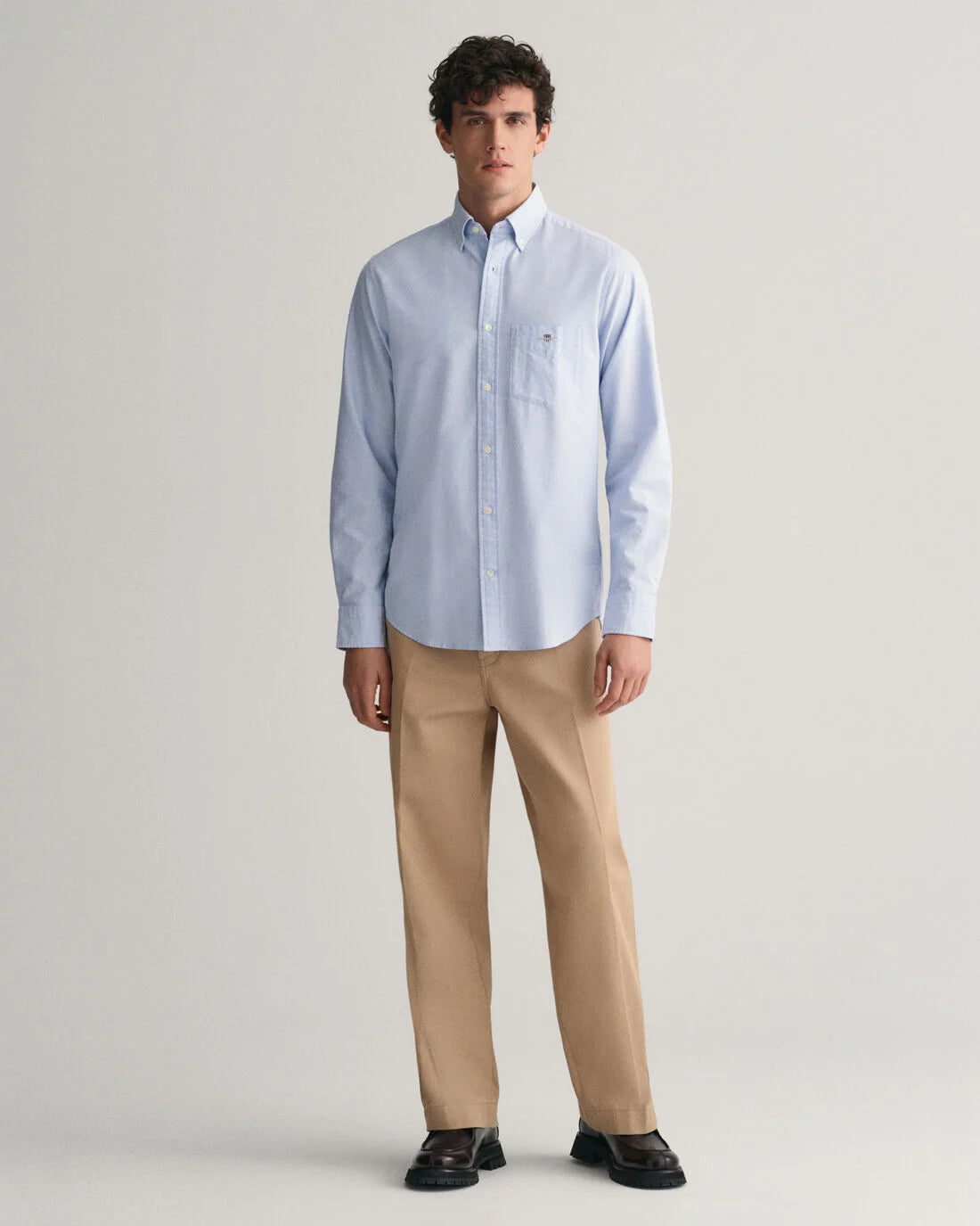 Camisa Oxford clássica regular fit