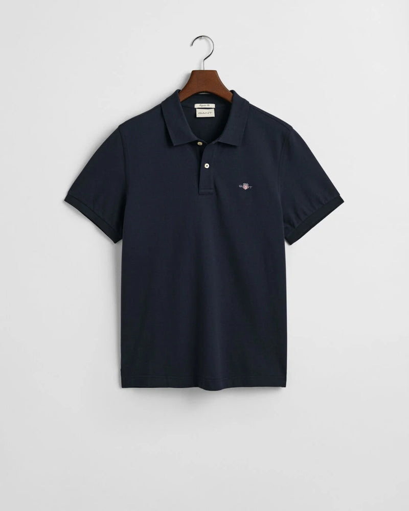 Polo em algodão piqué Shield regular fit