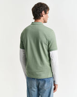 Polo em algodão piqué Shield regular fit