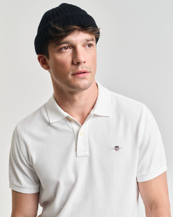 Polo em algodão piqué Shield regular fit