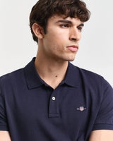 Polo em algodão piqué Shield regular fit
