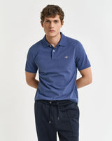 Polo em algodão piqué Shield regular fit